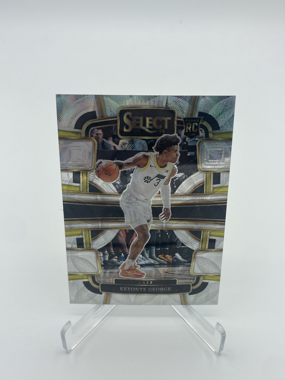 2023-24 Panini Select - Concourse Keyonte George #75 Scope Prizm (RC)