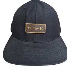 Hurley The Classics Yupoong Snapback Hat Black