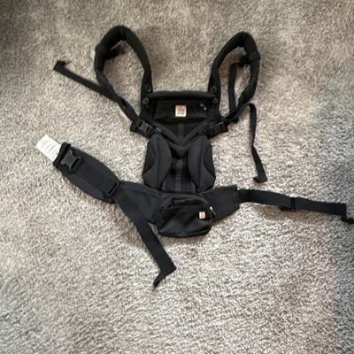 Ergobaby 360 Baby Carrier Black Mesh with Storage Pocket Infant Toddler