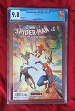 Spider-Man Enter The Spider-Verse 1A Petrovich CGC 9.8 Rare Newstand Edition.