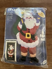Bucilla Felt Applique SANTA CLAUS 5 ft. Wall Door Hanging Kit 84017