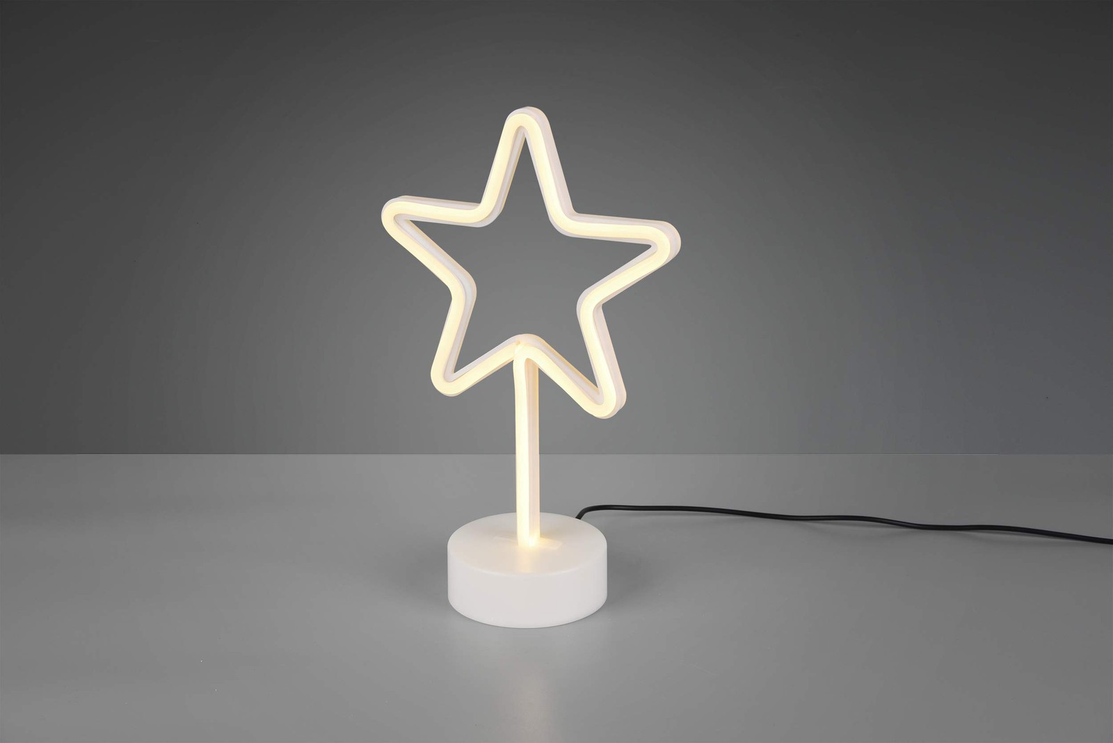 Lampe de table à LED Reality Leuchten R55230101 Star blanche