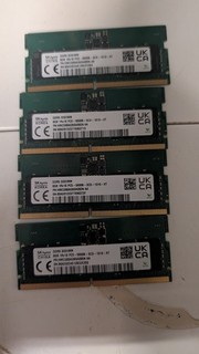 (Lot of 4) SKHynix 8GB DDR5 5600 Laptop SODIMM Memory | HMCG66AGBSA095N