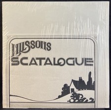 HARRY NILSSON Scatalogue 1970s Orange & Black Splatter Vinyl Of Promo Sampler LP