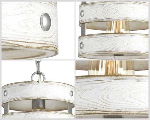 Progress Lighting P500022 Gulliver 1 Light 9"W Mini Pendant - Grey - Picture 4 of 12
