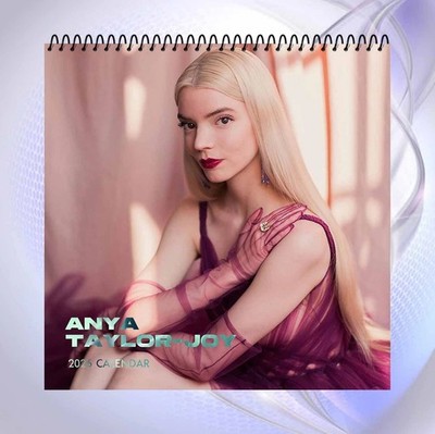 2026 Anya Taylor-Joy Calendar, Elegant Actress Portrait Gift And Home Decor