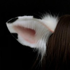 Cow Ox Ears Hairhoop Beast Fox Headwear of Carnaval Cosplay Costume Accessories