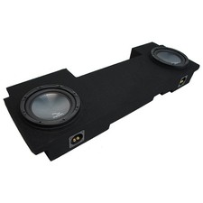 2002-2013 GMC Sierra HD Crew Truck Harmony R104 Dual 10" Sub Box Enclosure New