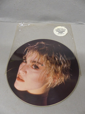 Madonna : Papa Don't Preach - UK 1st Press 12'' Picture Disc - 1986 - Clear Rim