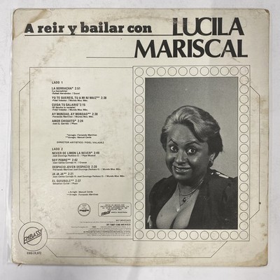 LUCILA MARISCAL - A REIR Y A BAILAR - 1981 MEXICAN LP, NORTEÑO