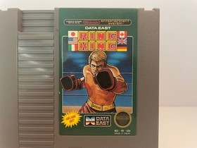 Ring King (Nintendo NES) Authentic Cleaned Tested Work