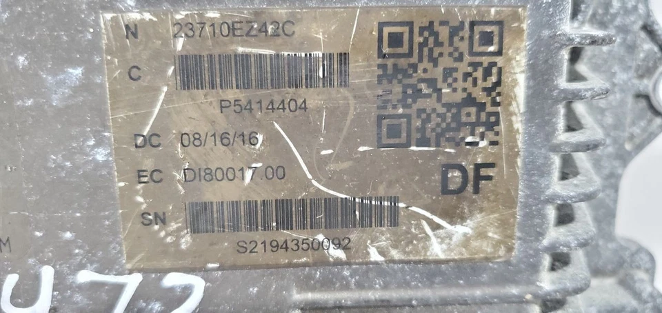 Оригинальный дизельный двигатель 2016 2019 Nissan Titan XD Cummins SV ECM P437807 1 поврежденное крепление - Изображение 4 из 4