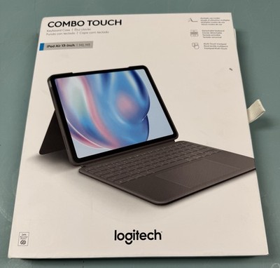 Logitech Combo Touch Keyboard Case Apple Air 13-inch NEW