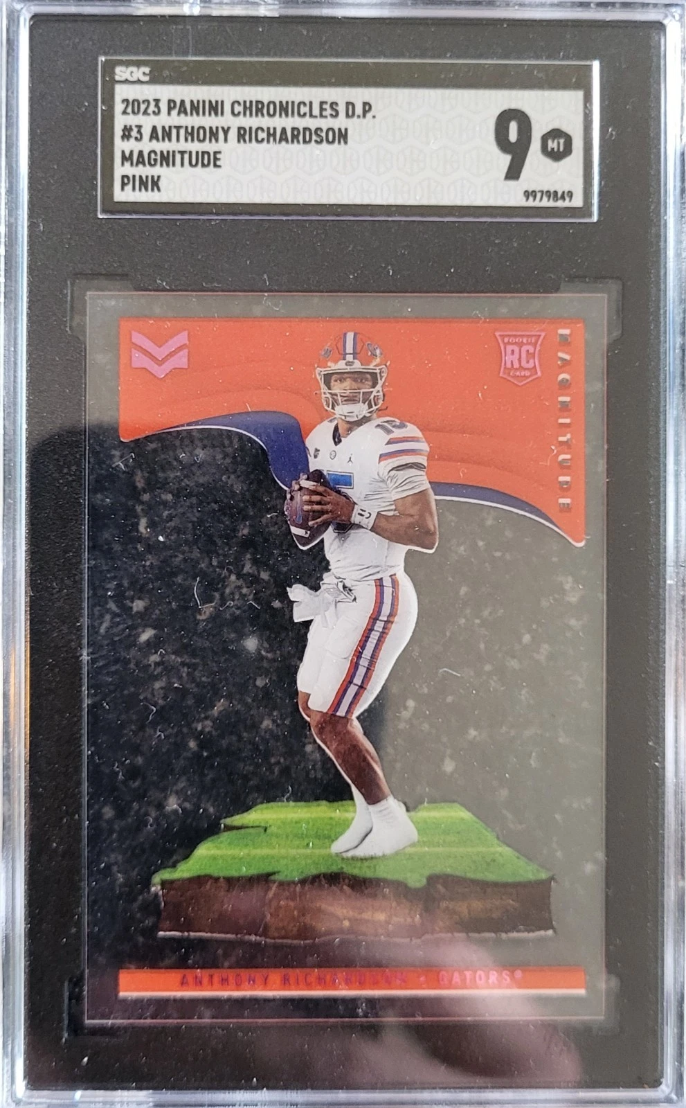 Anthony Richardson Panini Chronicles Draft Picks Magnitude #3 Pink