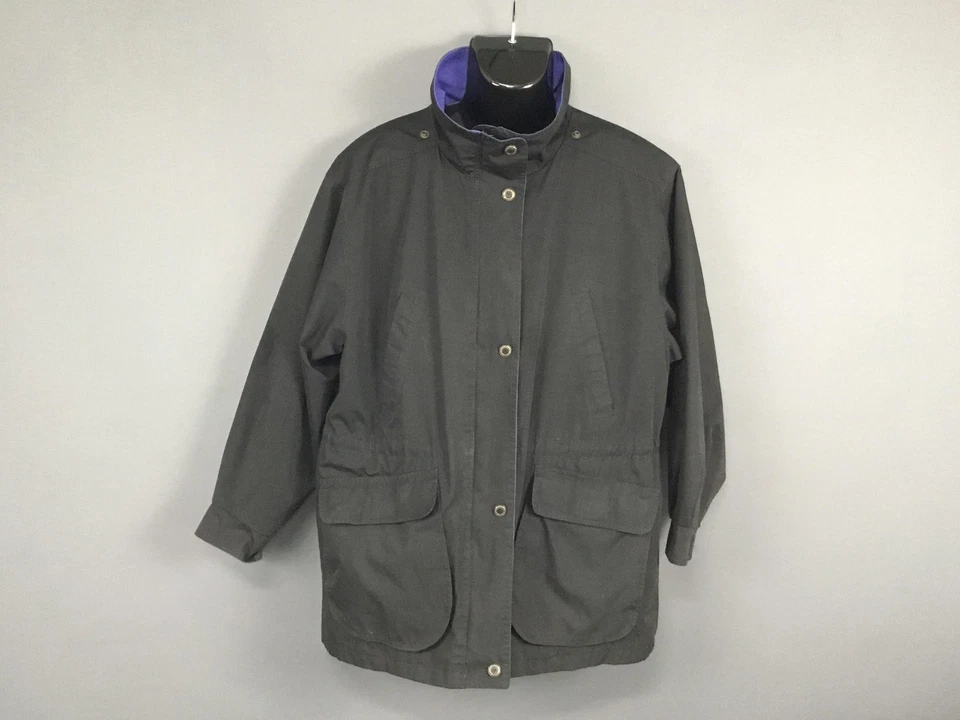 Chaqueta Pacific Trail de Colección para Hombres XL Forrada a Cuadros Abrigo Utilitario Exterior Años 90 Foto 2 de 4