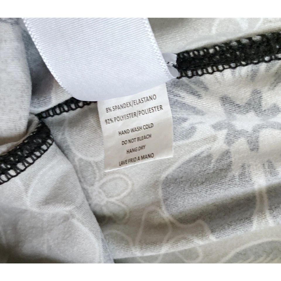 AGNES & DORA Mujer Talla Pequeña/Mediana Estampado Floral Pull On Leggings Pantalones Foto 4 de 4