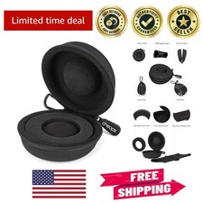 Durable Black Watch Storage Box for Smart Watches - Up to 50mm, Travel Essential