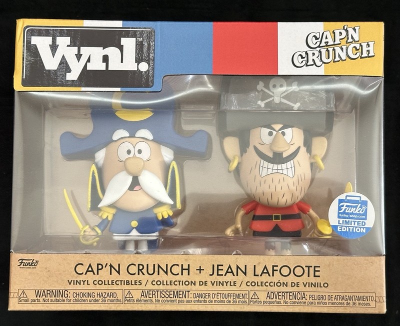 Funko Vynl. - Ad Icons - Cap'n Crunch + Jean La Foote. LE Funko Shop Exclusive 