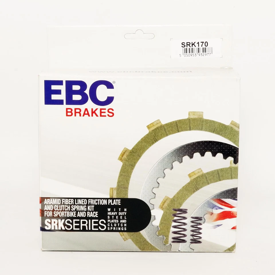 Kits de embrague de carreras de fibra de aramida EBC SRK170 SRK BMW F 850 GS ABS 2018-2022 Foto 2 de 4