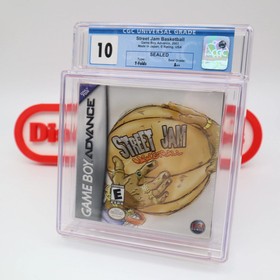 GBA Game Boy STREET JAM BASKETBALL - PERFECT GRADED CGC 10 A++! NEW & Sealed!