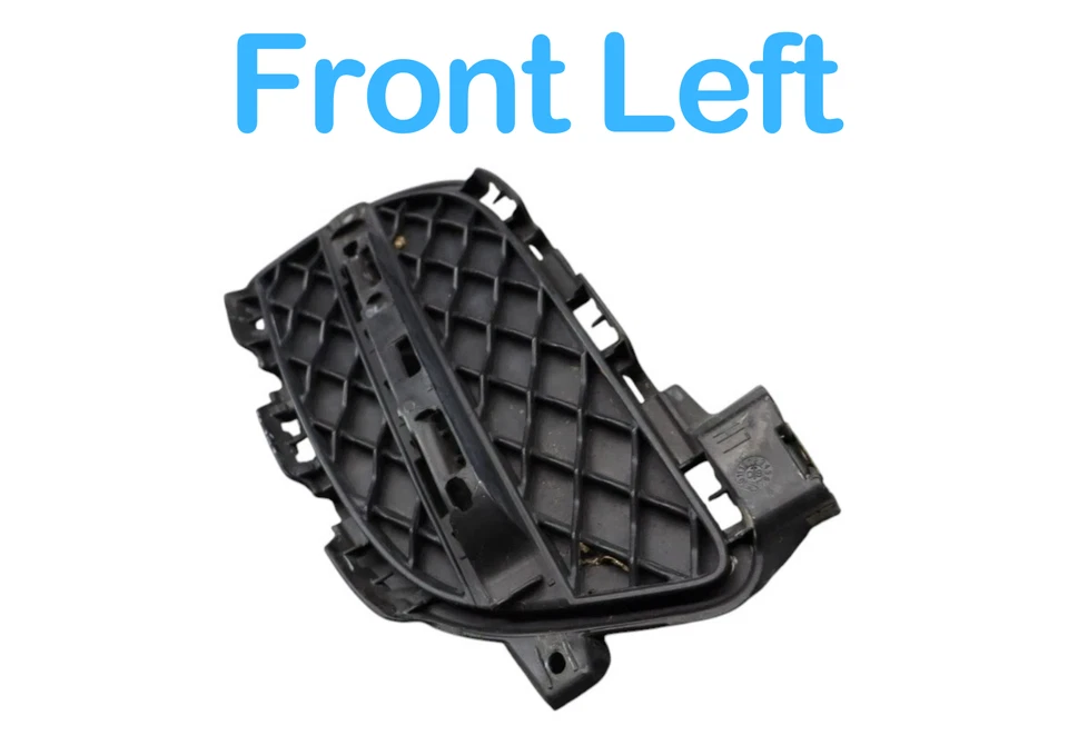 Soporte de rejilla de parachoques delantero izquierdo 10-15 Jaguar XJ XJL X351 AW9315K233AC OEM Foto 3 de 4