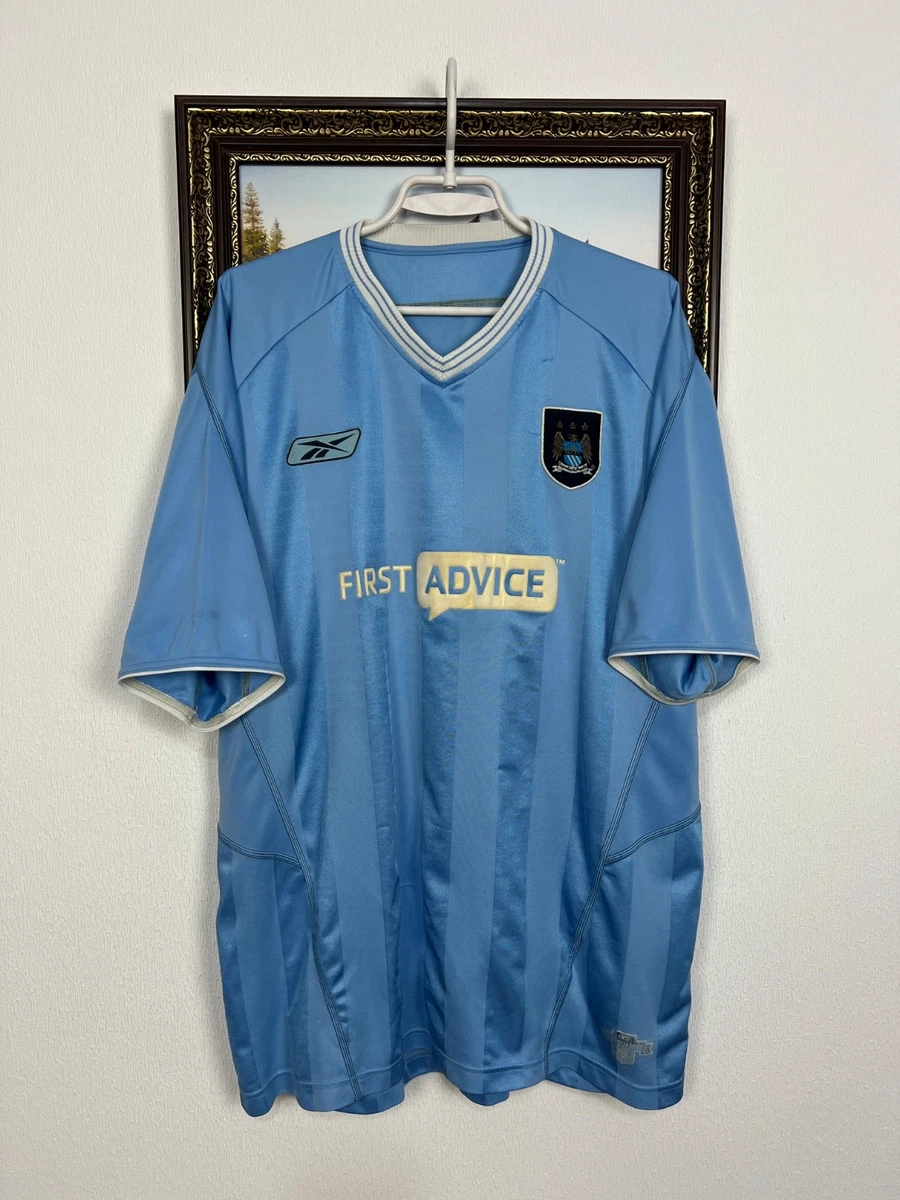 Reebok Manchester City International Club Soccer Fan Jerseys for