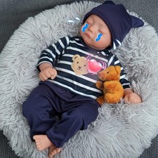 BABESIDE Realistic Baby Doll with Heartbeat - Kai, 17 inch Handmade Reborn Ba...