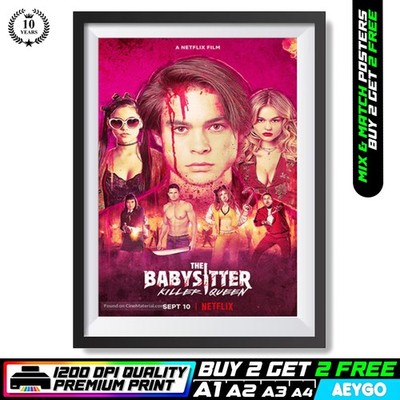 THE BABYSITTER KILLER QUEEN Film Film Wandbild Größe Bild Poster Druck Kino