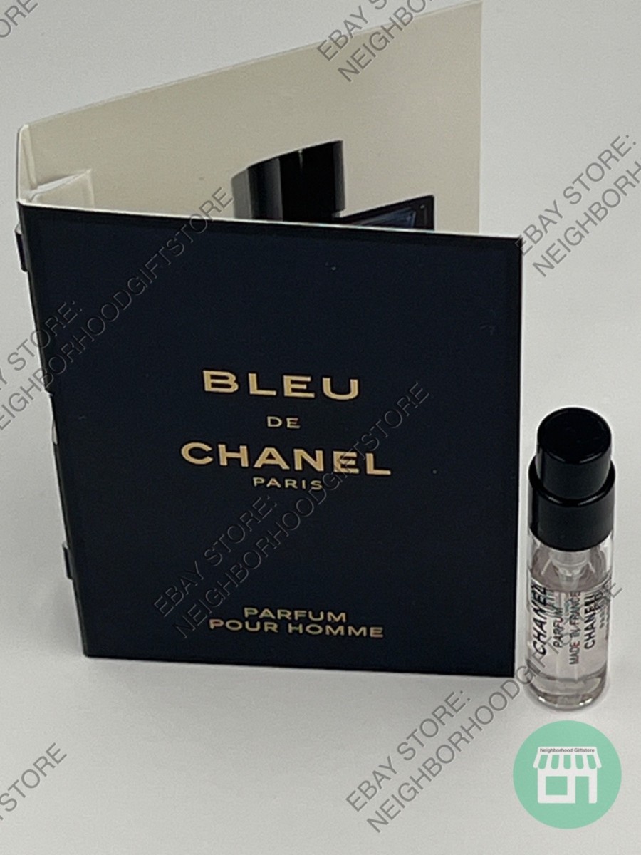 Chanel Bleu De Chanel PARFUM POUR HOMME Spray Men 0.05 oz.Travel