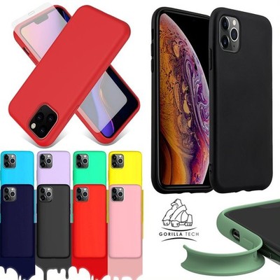 Für iPhone 17 Pro Max/17 Air/15/14/13/12 Pro Silikon Back Case Ultra Slim Cover