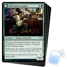 INFESTATION EXPERT X4 Innistrad: Crimson Vow VOW Magic MTG MINT CARD