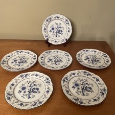 Vintage Bristol Fine Chine Set Of 6 Bread Plates 6.25” Old World Made In Japan