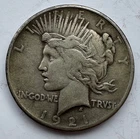 1921  Peace Silver Dollar