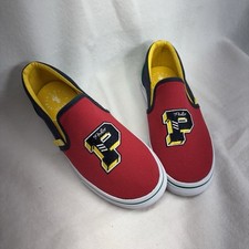 Polo Ralph Lauren Landyn Slip On Child P-Wing Patch Canvas Shoes Size 3 NWOT