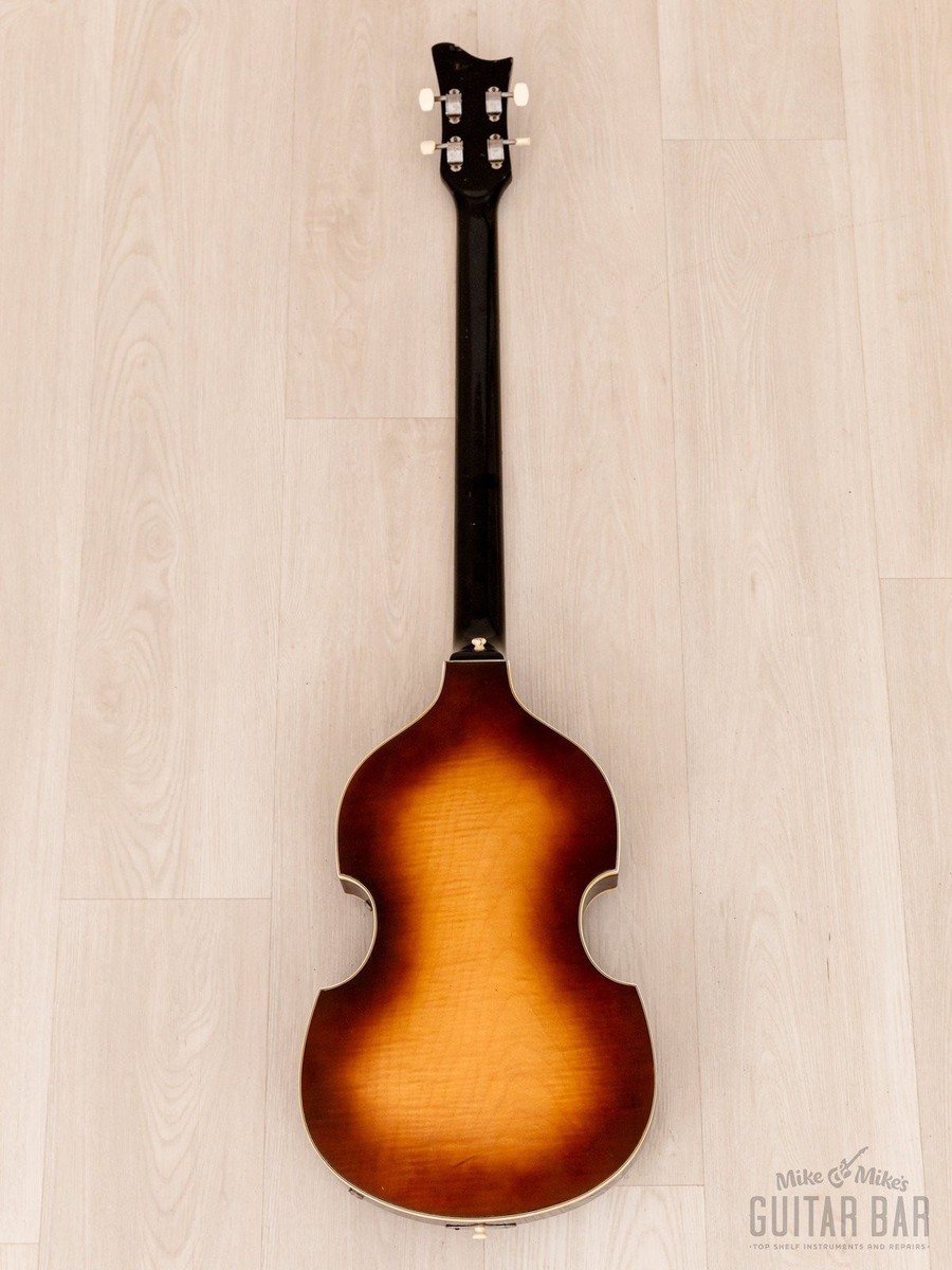 Hofner 500/1 Violin Bass 1973-74 純正ケース付 1974 Hofner 500/1 Beatle Bass Vintage Violin Bass w/ Blade Pickups