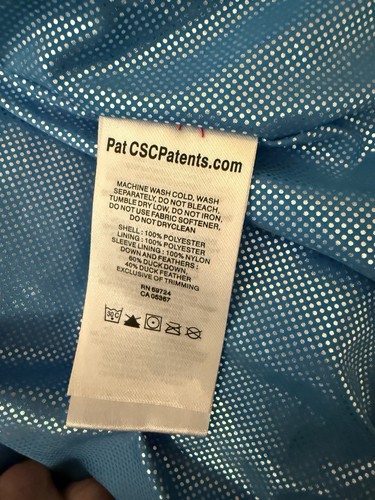 Columbia kids winter coat (XS) Blue - Picture 4 of 8