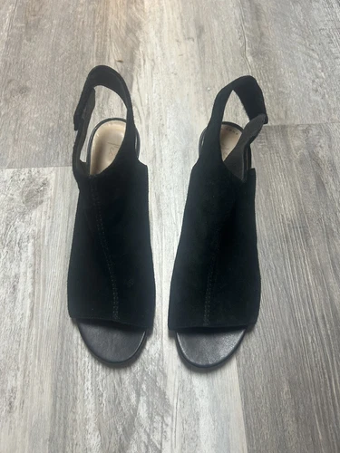 CLARKS Clark’s Deva Bell sandalo scamosciato punta aperta taglia 9 1 2 nero