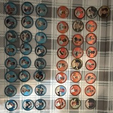 Vintage 1964 topps baseball coins lot of 49 includes both mantles mays Clemente