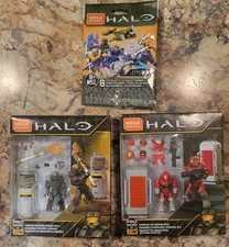 HALO Mega Construx Bundle ~ Pro Builders~Hermes Hammer~Spartan JFO  NEW-SEALED