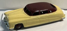 High Condition 1940’s Dinky Toys 4.5” Hudson Sedan Meccano Cream Brown # 171 Car