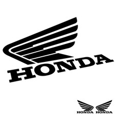 2x HONDA WINGS Vinyl Aufkleber Sticker, Bike ...