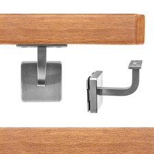 Holzhandlauf VKT deutsche Eiche 42 x 42 mm Holz Wandhandlauf Handlauf 