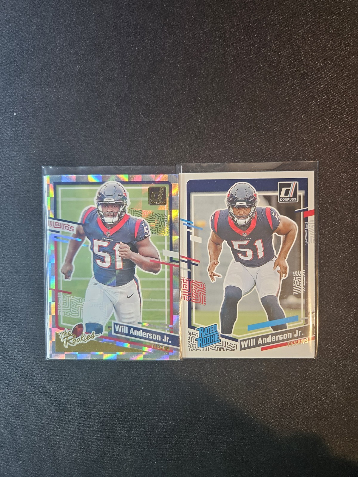 Will Anderson Jr 2023 RC Lot 2 Cards