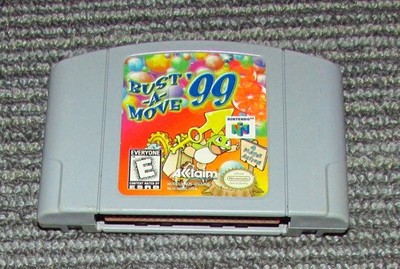 Bust A Move 99 for Nintendo 64 N64 (Authentic / Tested) Fast Shipping
