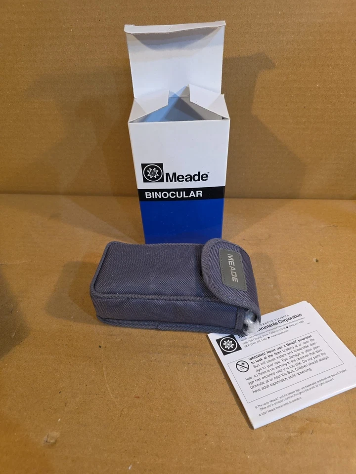 Meade TravelView Binoculars 8×32, 1000 yd Field of View *NIB* - Image 4 of 4