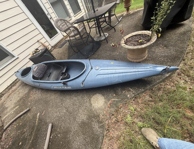 Wilderness Systems Pungo Sit-In Kayak, Blue w/ Seat Backrest