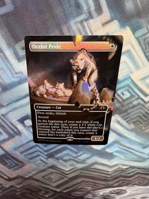 MTG オセロットの群れ/Ocelot Pride ボーダレス foil 英語 MTG オセロットの群れ/Ocelot Pride ボーダレス foil 英語