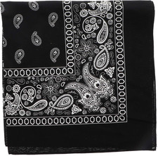 Extra Large Paisley Bandana 27X27 Inch