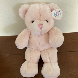 Baby Aurora Pink Teddy Bear Plush stuffed animal toy Super Soft with Tag Girl