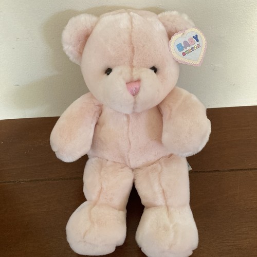 Baby Aurora Pink Teddy Bear Plush stuffed animal toy Super Soft with Tag Girl